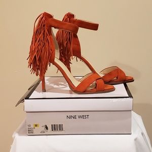 Nine West Fringe Heels